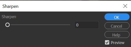 Sharpen images in Dreamweaver