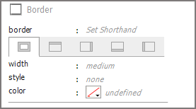 Border Control properties in the 2014 release of Dreamweaver CC