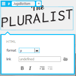 Quick property inspector for text