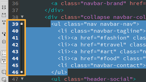 Selection based code collapse