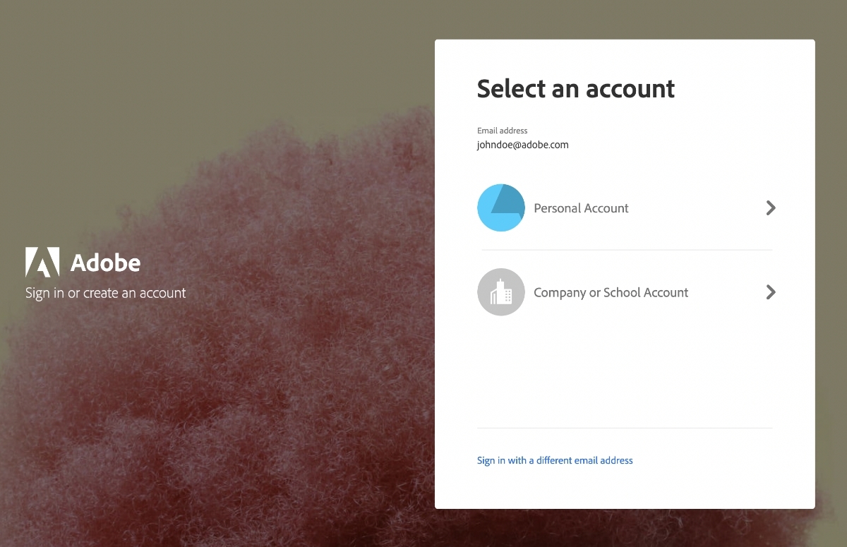 Sign-in with your work email. Solve account & profile issues.