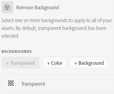 背景画像のアップロード