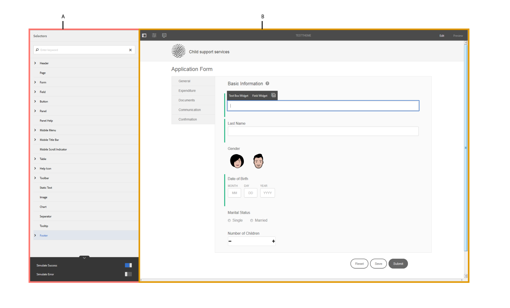 Themes In AEM Forms