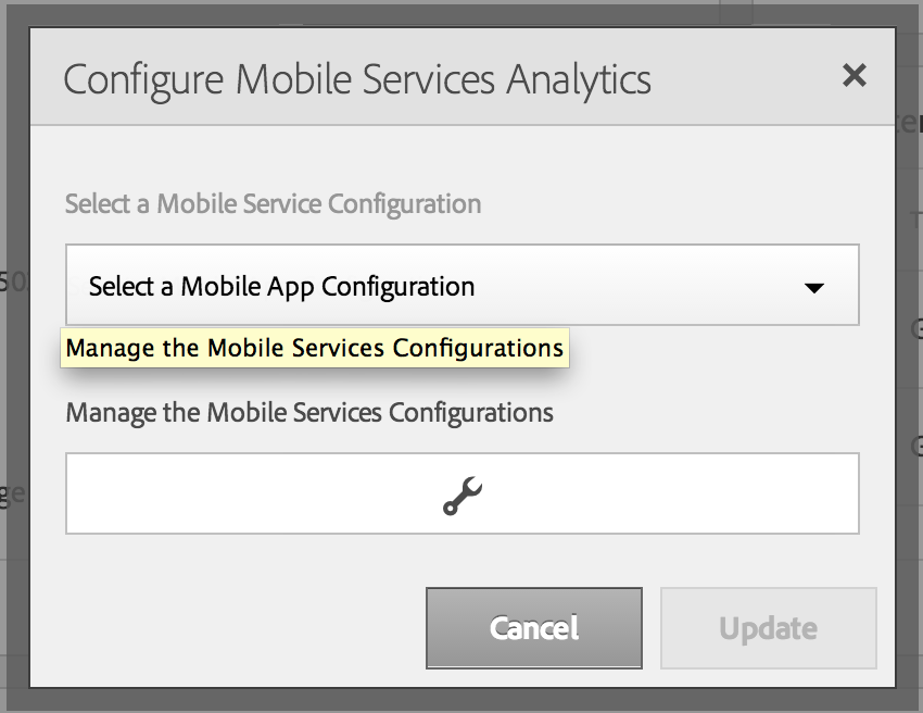 Configure Mobile Analytics Configure Mobile Analytics