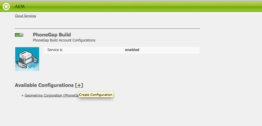 PhoneGap Build Cloud Service PhoneGap Build Cloud Service