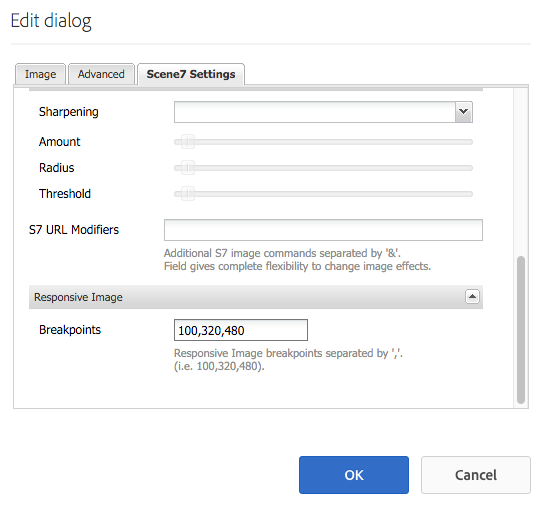 Adding Scene7 Features to your Page