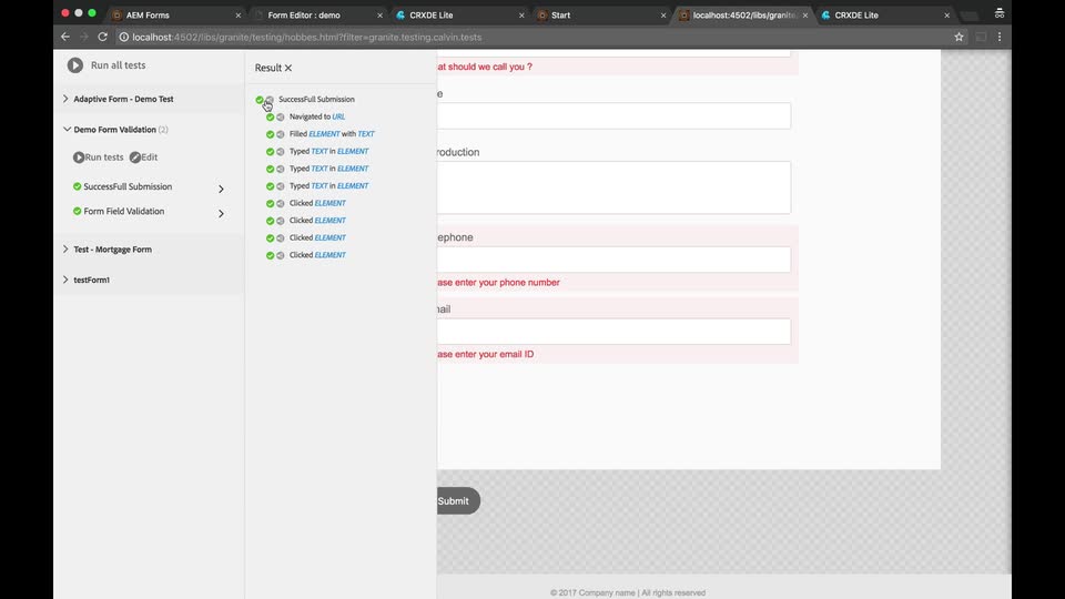 AEM 6.3 Forms Tutorials and Videos