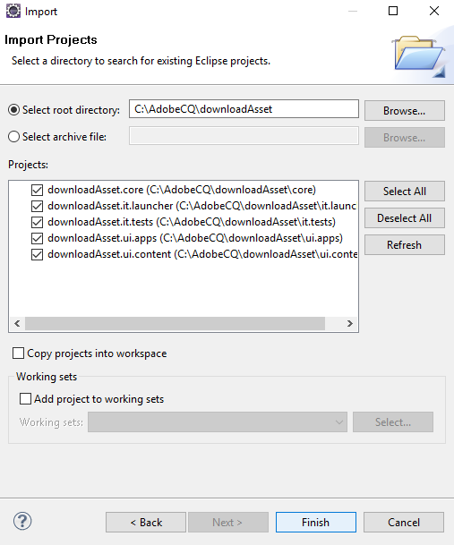 Downloading Adobe Experience Manager 6 4 Dam Assets Using The Query Builder Api