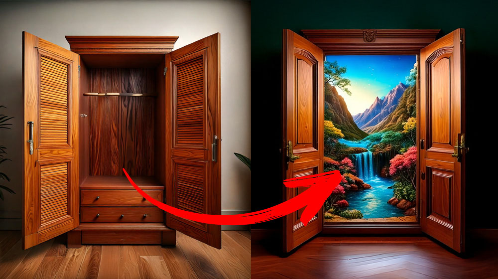 Coole Bilder anhand von Prompts und schnellen Korrekturen erstellen.