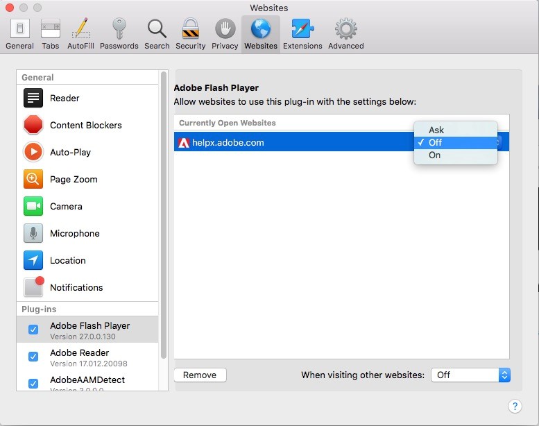 adobe flash update for mac firefox