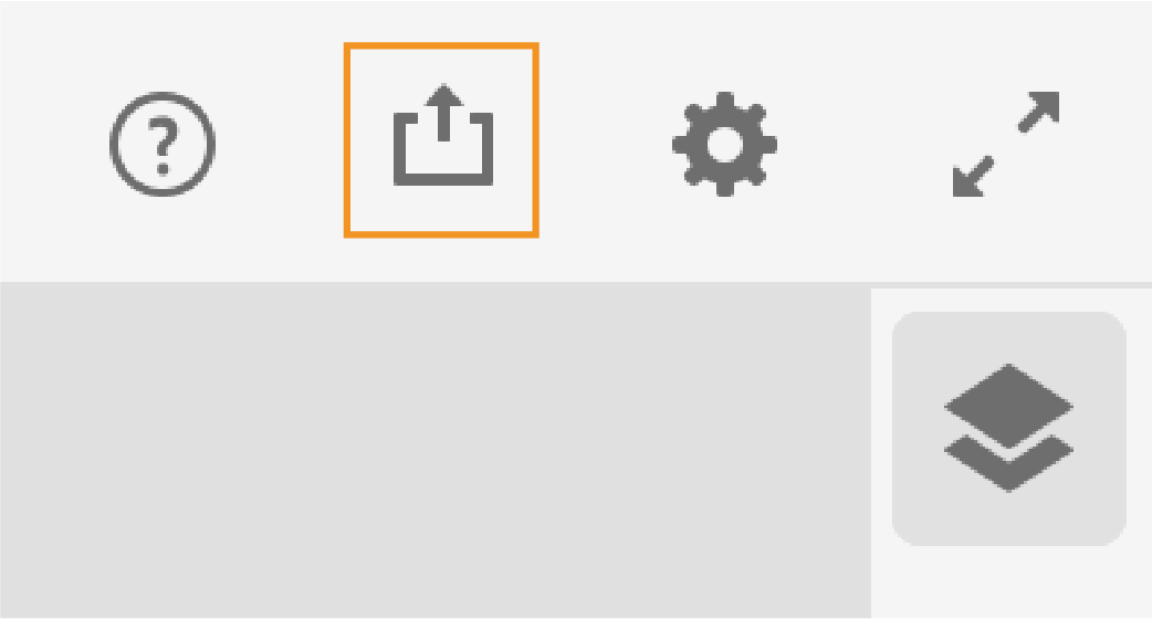 Export icon export