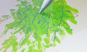 náhled otisku štětce