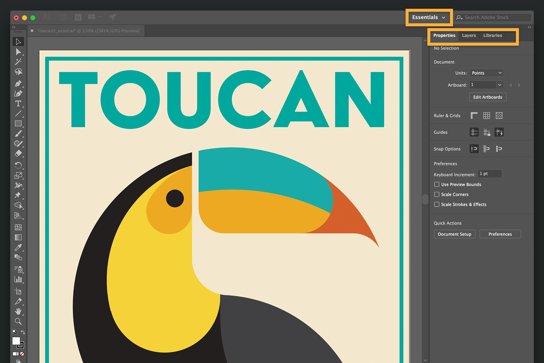 adobe illustrator tutorial basics and important tools