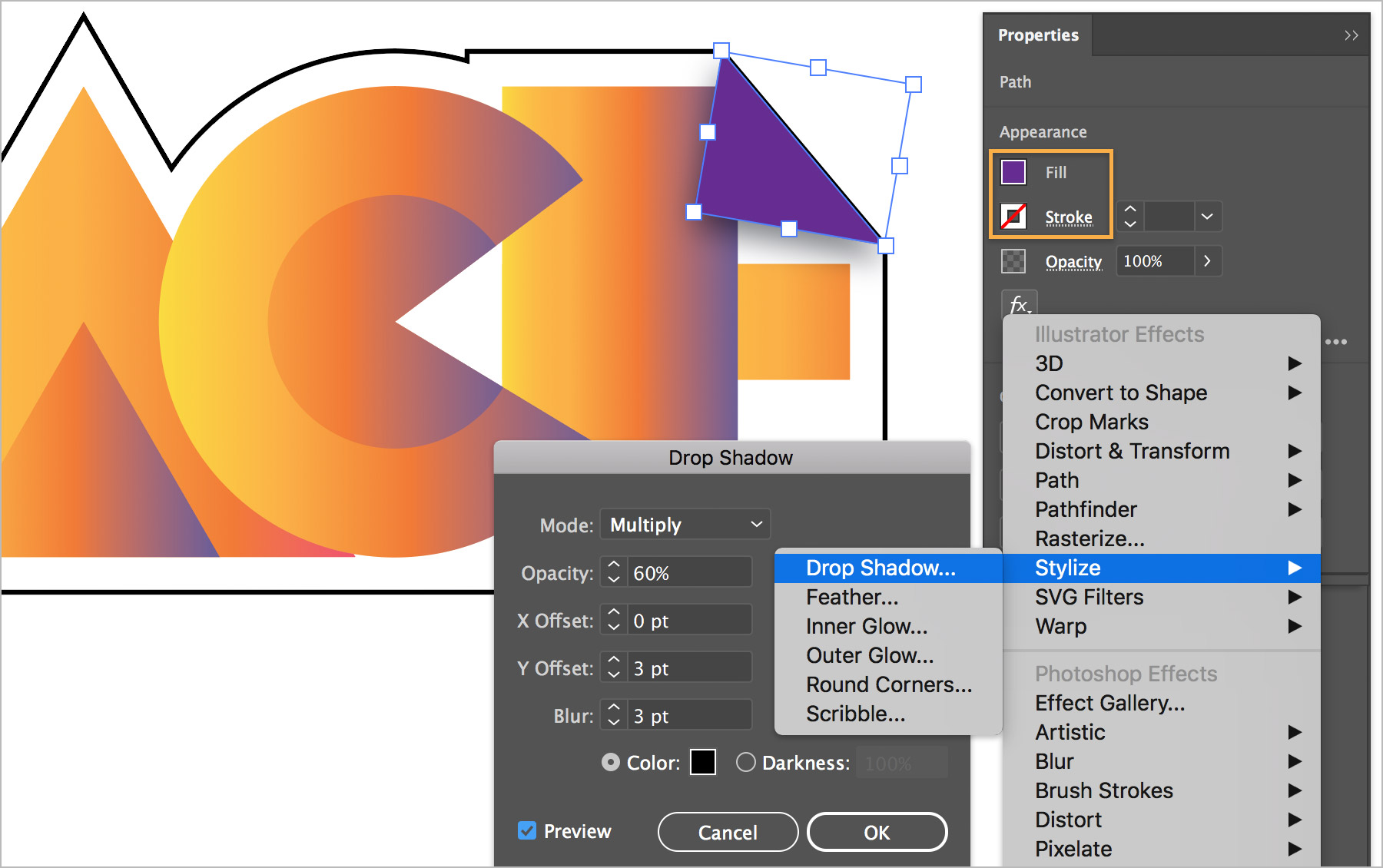 Adobe Illustrator Sticker Template