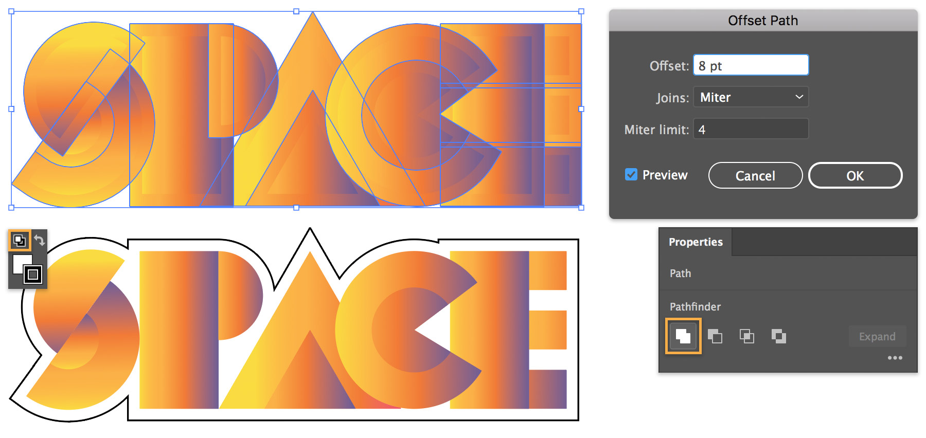 How to design a sticker Adobe Illustrator tutorials