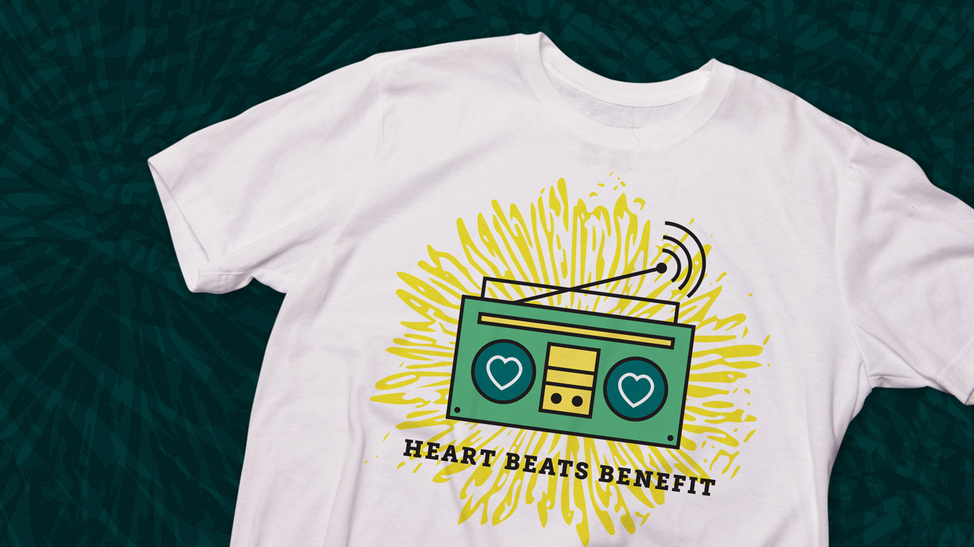 Heart 3d Effect T Shirt 