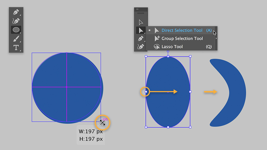 draw circle in adobe illustrator with thickness