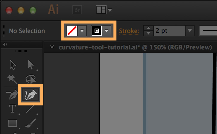 illustrator curve tool
