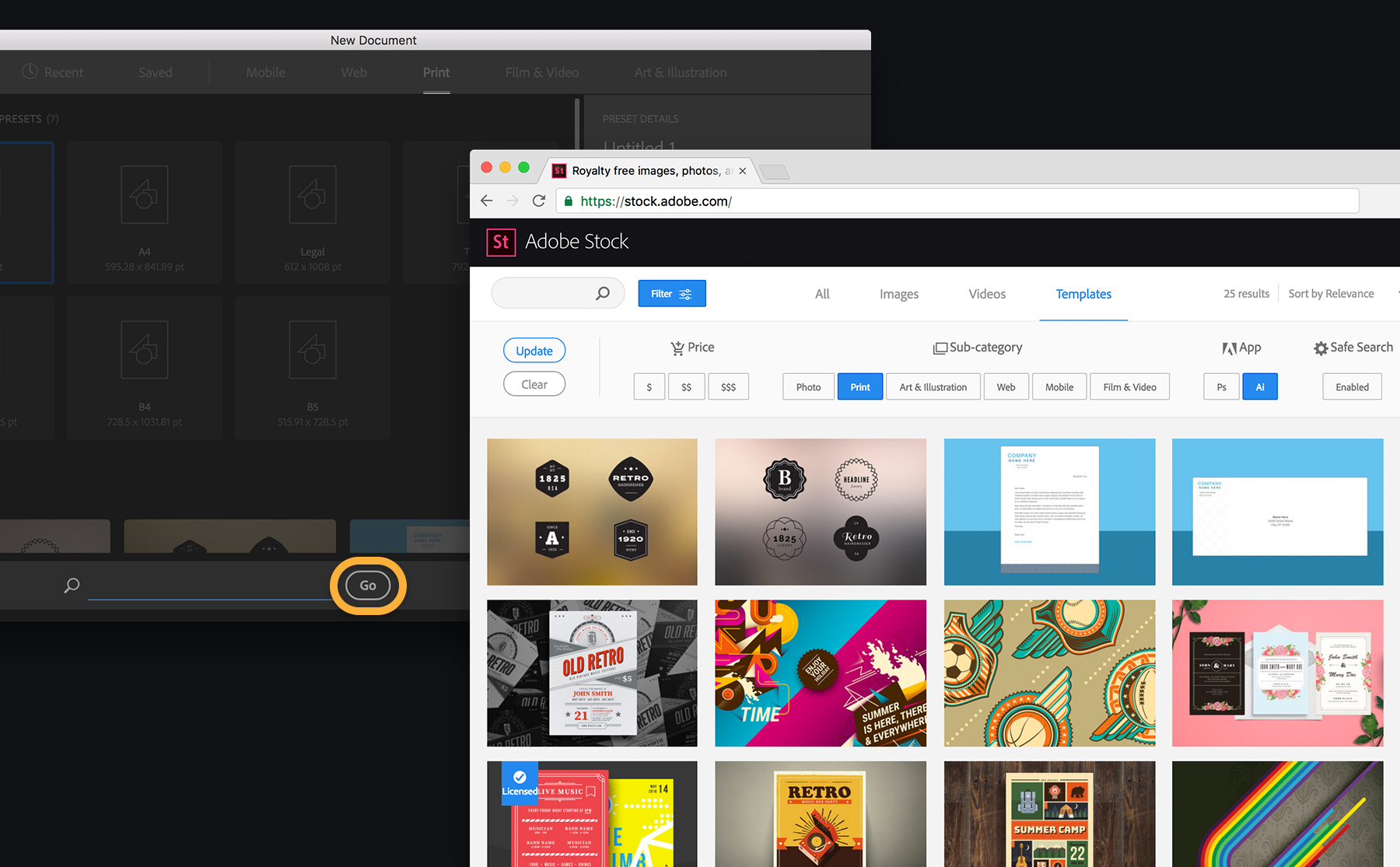 adobe illustrator templates download