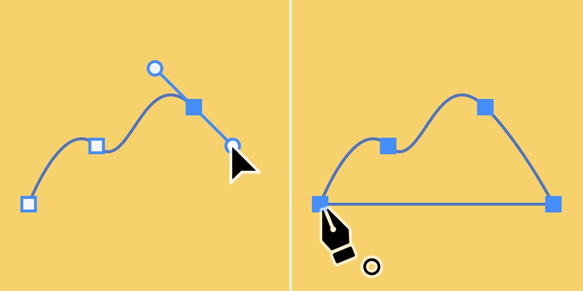 pen tool profile download illustration