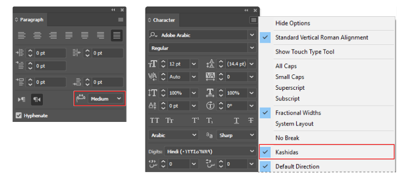 Arabic And Hebrew Type In Illustrator