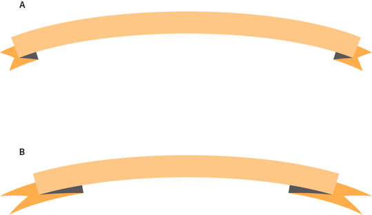 Comparing between segmented art brush and non-segmented art brush