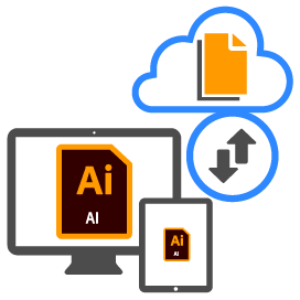 adobe illustrator program dosyasini dropbox ile calistirmak