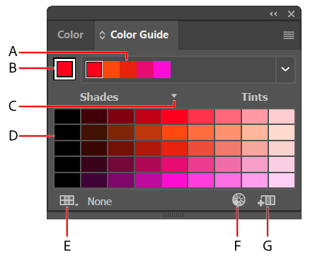 Work With Color Groups Harmonies In Illustrator