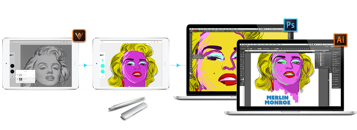 how to draw in illustrator with mouse