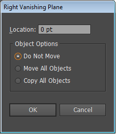 Setting options for perpendicular movement of all objects on the selected grid plane