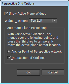 Automatic Plane Positioning options