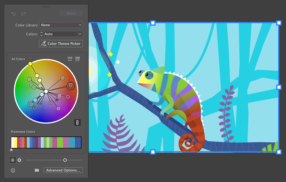 Recolor your artwork