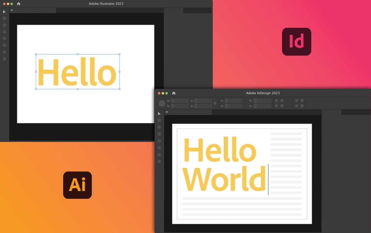 Adobe illustrator hello world