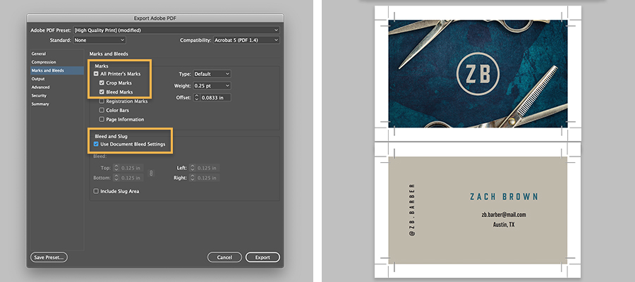 How To Design A Custom Business Card Using Your Own Assets Adobe Indesign Tutorials