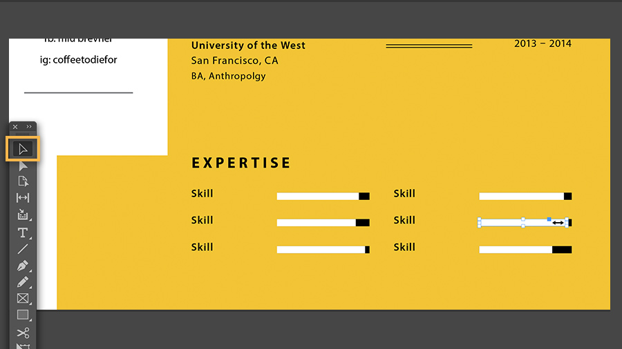 Create A Professional Resume Adobe Indesign Tutorials