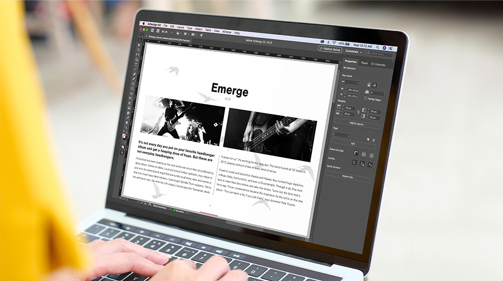 Ebook Page Design Adobe Indesign Tutorials