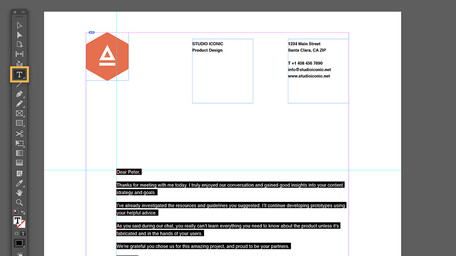 Letterhead Design In Indesign Adobe Indesign Tutorials