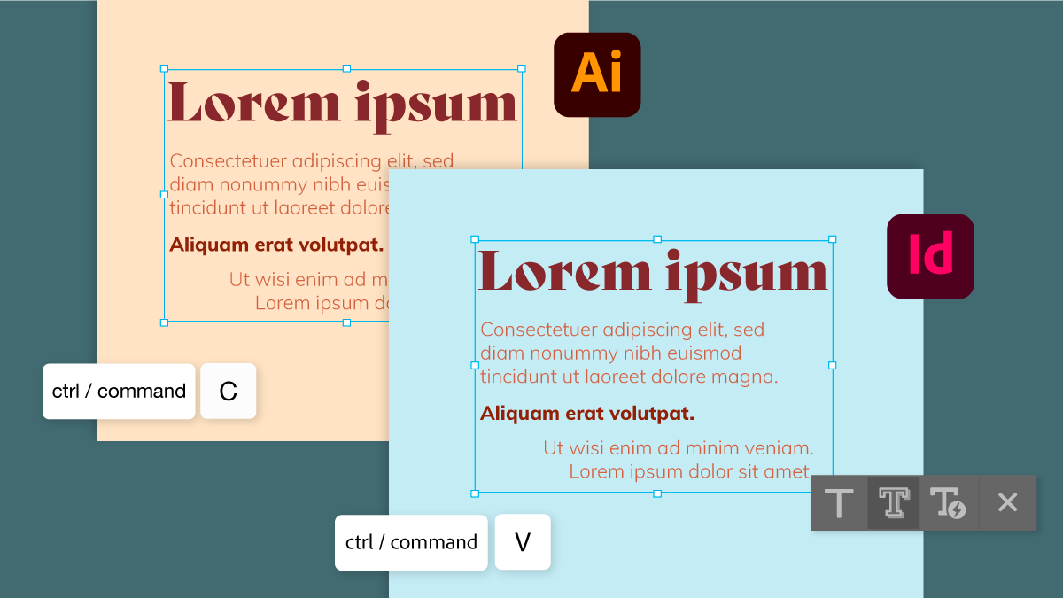 Importing AI graphics to IDML templates