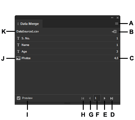 find and replace indesign data merge labels