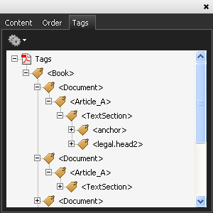 Structure PDFs in InDesign