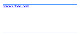 Hyperlink on text Hyperlink on text