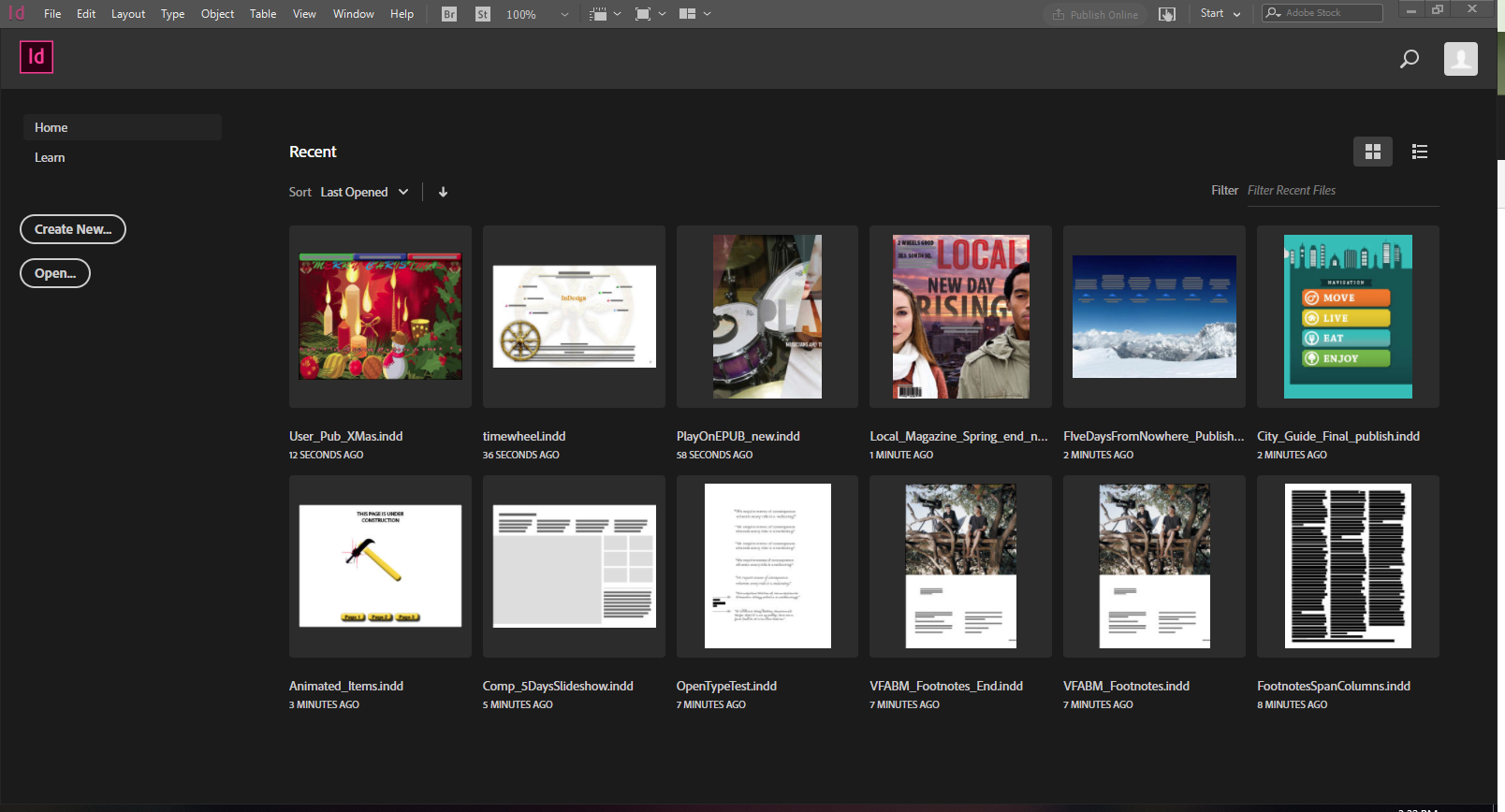 Workspace Basics In Indesign