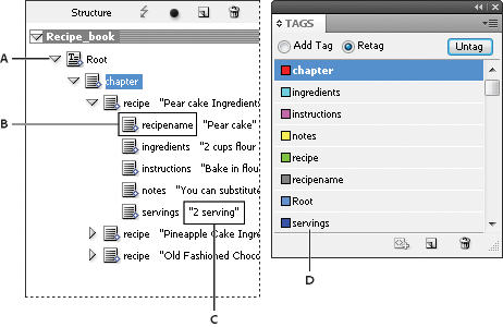 Work with XML in InDesign