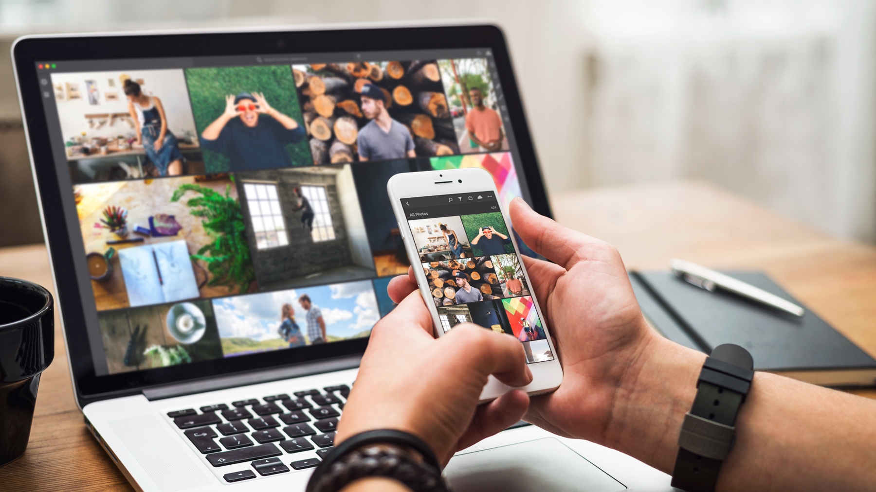 Sync, edit and manage photos across all devices