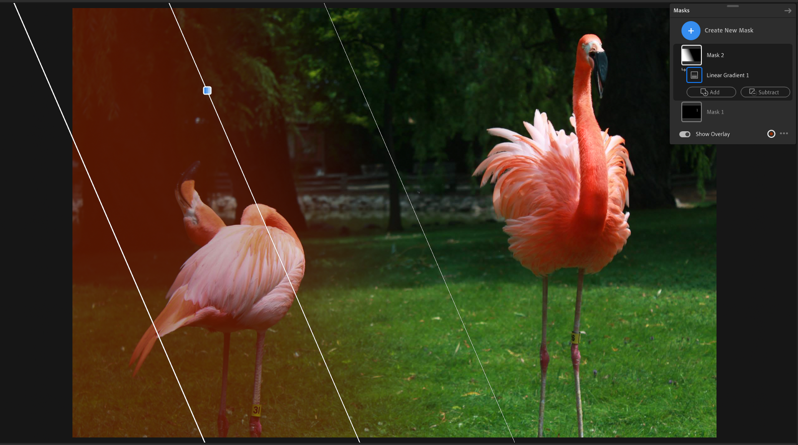 Linear Gradient in Masking