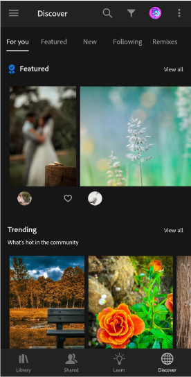 Découvrir des retouches inspirantes