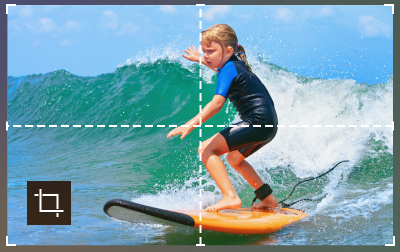 Centered Crop Overlay