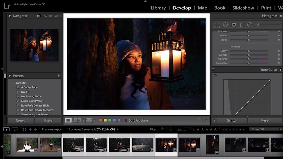 adobe lightroom photo editor