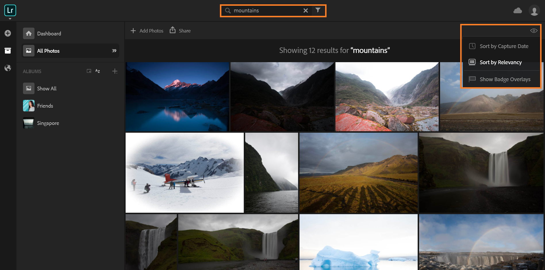 Learn to use Adobe Lightroom CC on the web