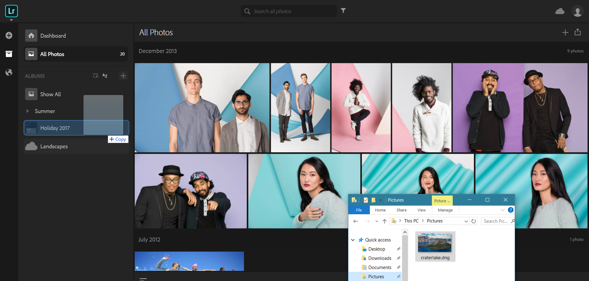 Learn to use Adobe Lightroom CC on the web